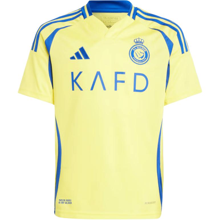Футболка adidas Al-Nassr FC (сине-желтая)