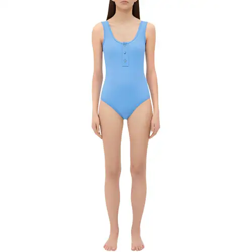 Bottega Veneta One piece Swimsuit Women's Blue