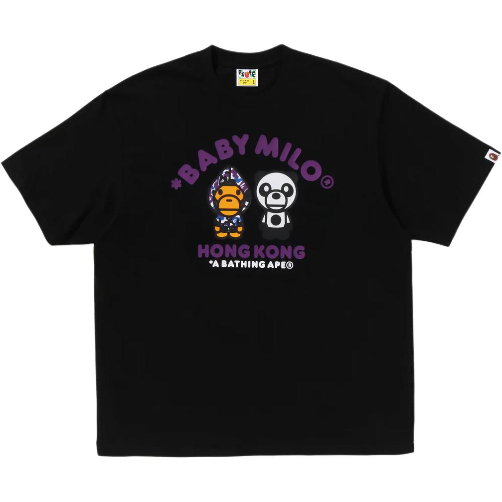 Мужская футболка A BATHING APE (черная)