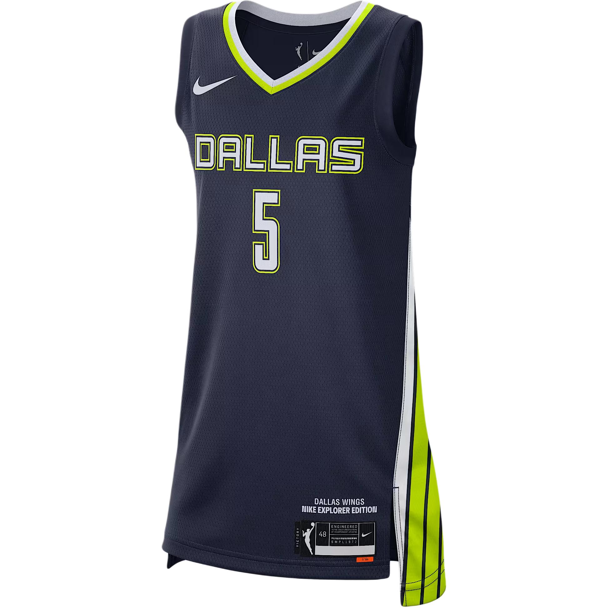 Nike Dallas Wings Explorer Edition Nike Dri-FIT Wnba Victory Jersey