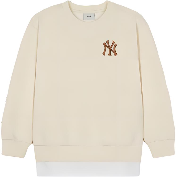 Лонгслив MLB KIDS BASIC (бежевый)