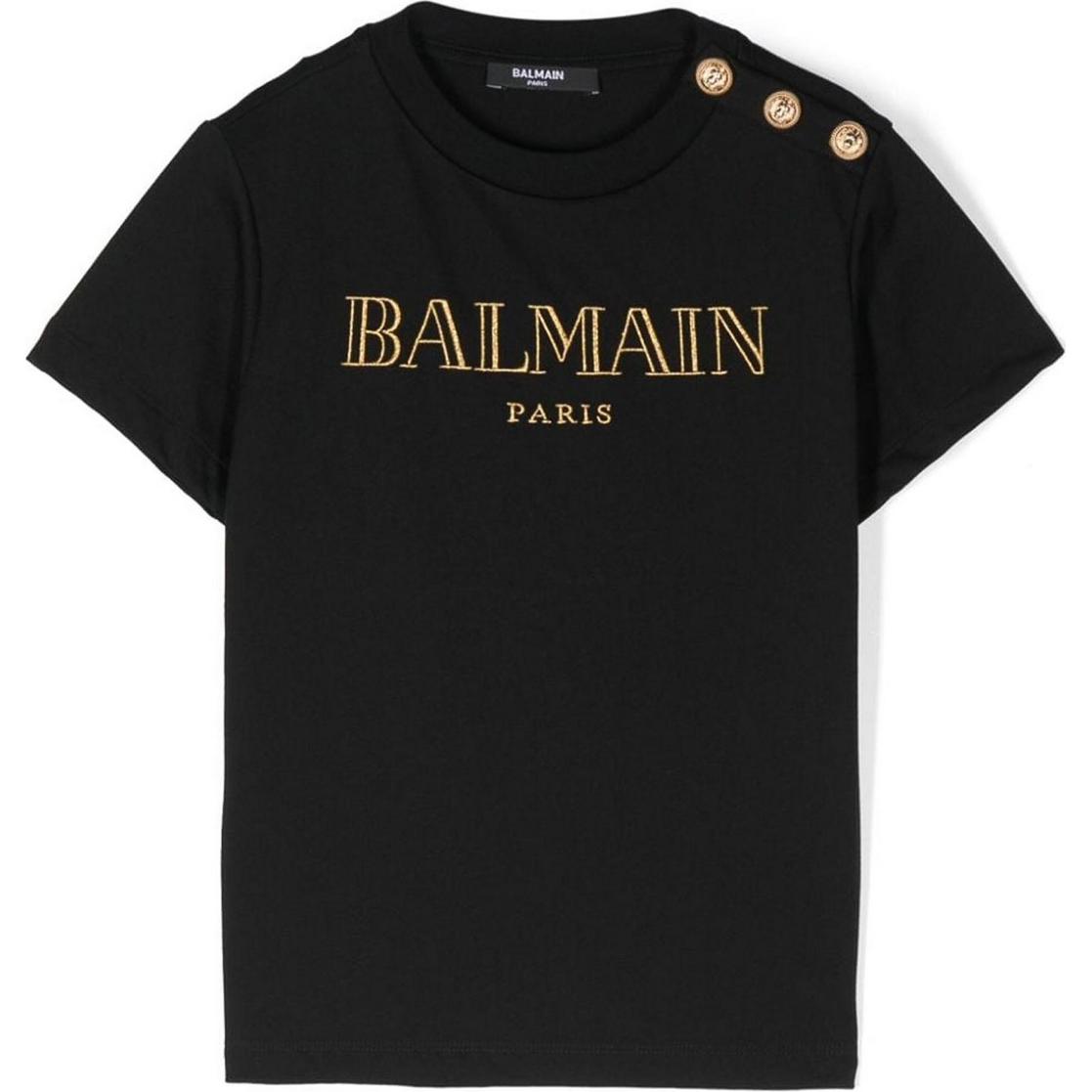 Женская футболка BALMAIN (черная)