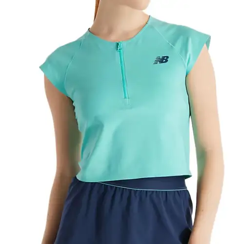New Balance Tournament Tennis Top Women's Green
