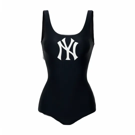 MLB New York Yankees One piece Swimsuit Women's Black