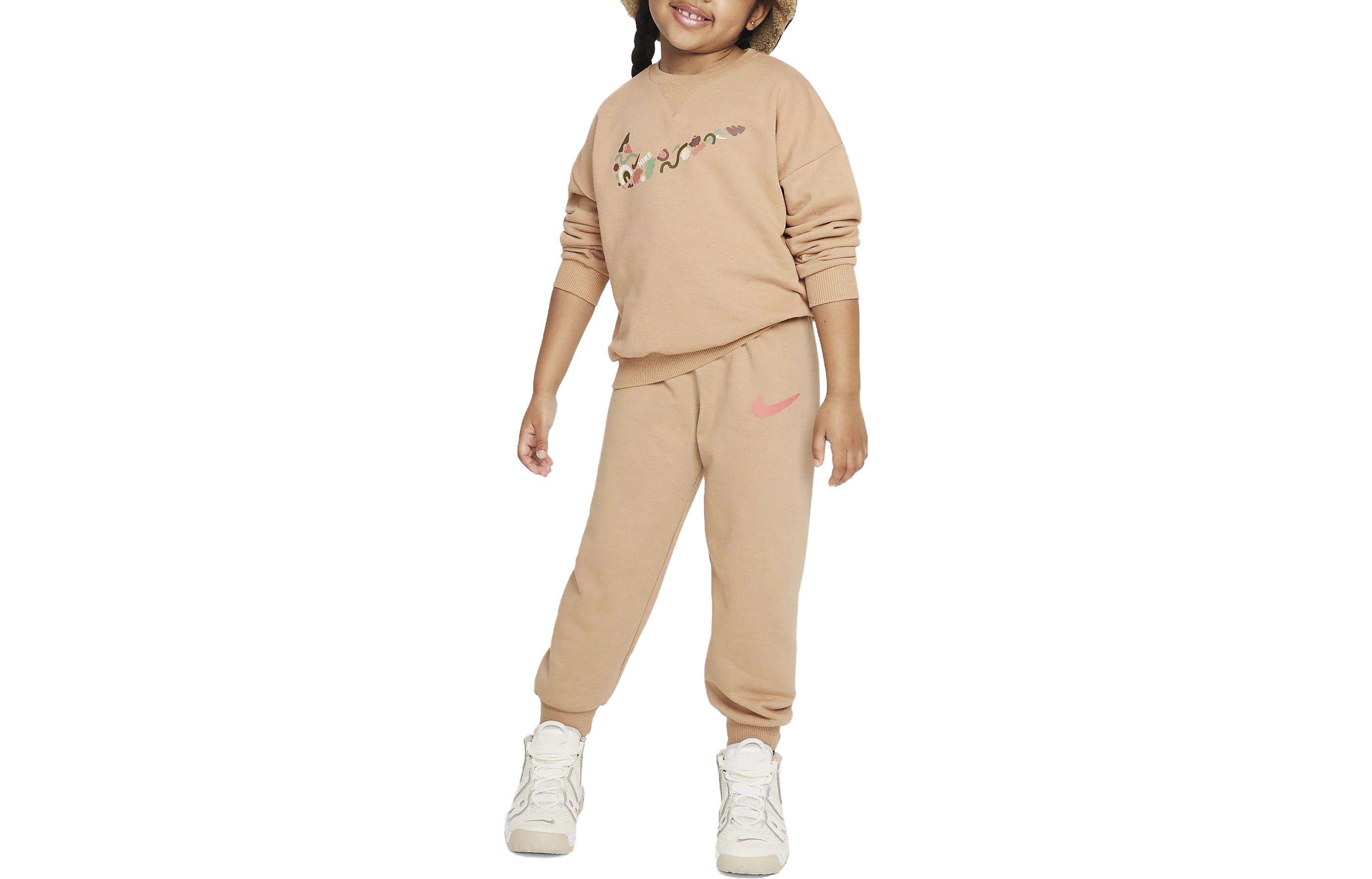 Детский костюм Nike Primary Play Crew Set (бежевый)
