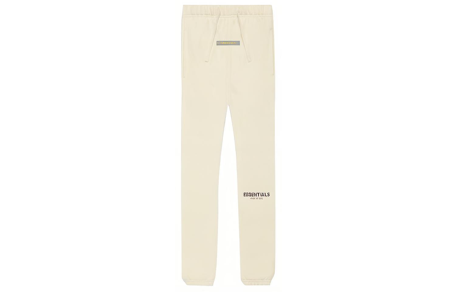 Детские штаны Fear of God Essentials SS21 Kids Sweatpant Buttercream/Cream (кремовые)