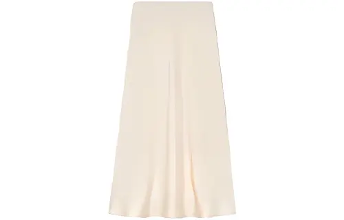 Loro Piana Casual Long Skirts Women's Ecru Moderate Mid Length Other