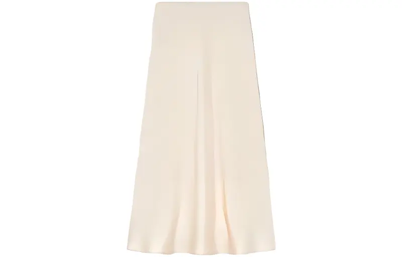 Loro Piana Casual Long Skirts Women's Ecru Moderate Mid Length Other
