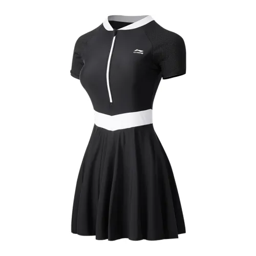 Li Ning One piece Swimsuit Women's Black