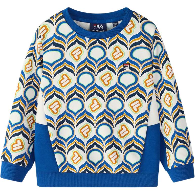 Детское худи FILA KIDS (синее)