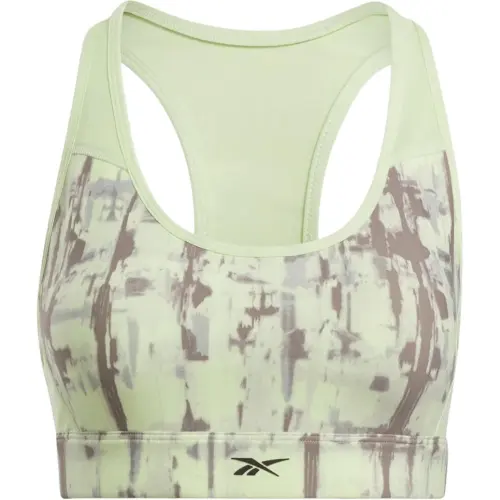 Reebok LUX PERFORM AOP RACER Sports Underwear Women's Citrus Orange