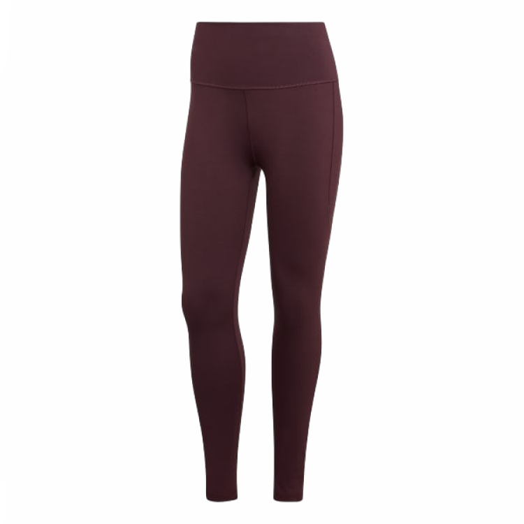 Adidas YOGA STUDIO 7/8 LEGGINGS Sports Pants Women's Dark Shadow Chestnut