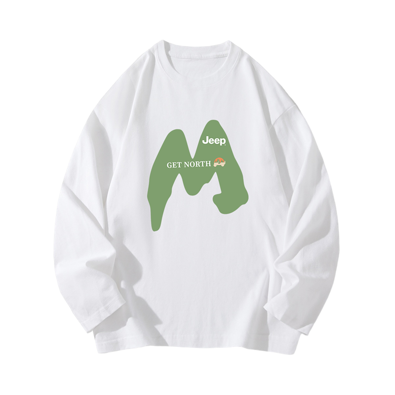 Футболка Jeep Cotton Long Sleeve (серая)