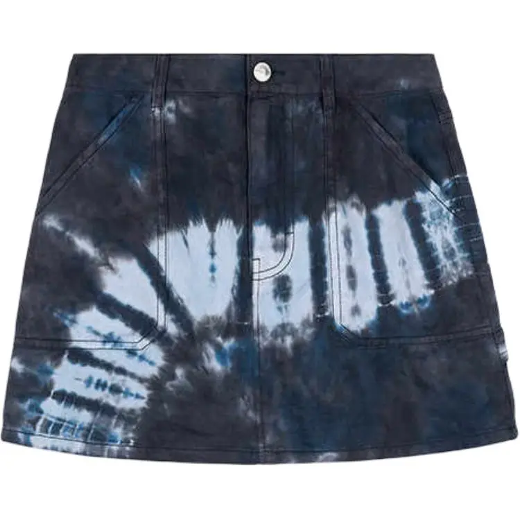 COACH SS24 Casual Short Skirts Women's Light Blue