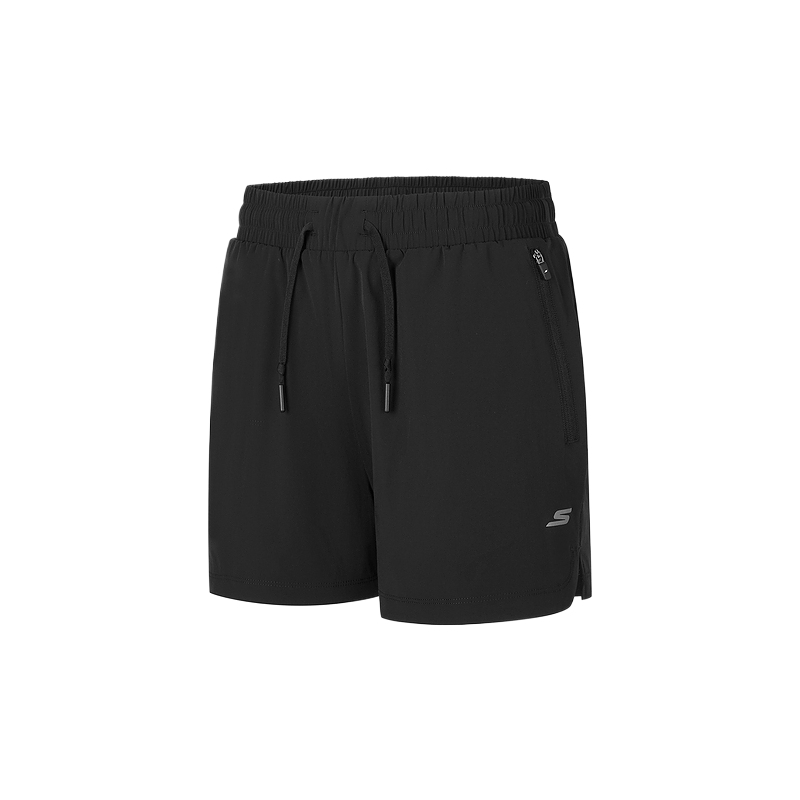 Skechers Comfortable Sports Collection Casual Shorts Women’s Carbon Black 0018