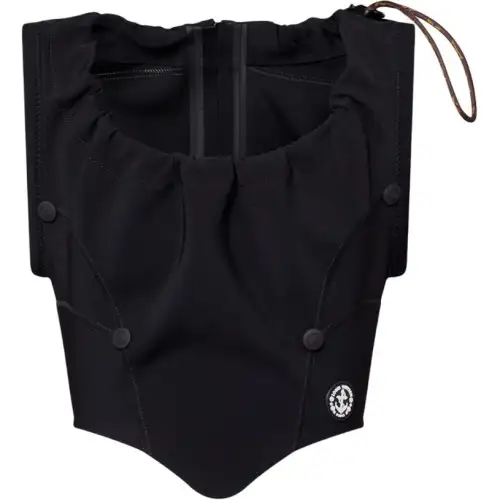 LOUIS VUITTON Color-Blocked Scuba Top