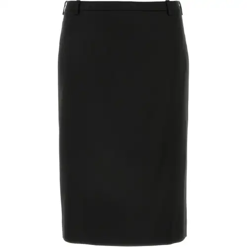 Balenciaga Tailored Midi Skirt