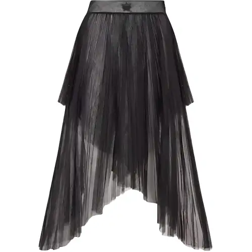 DIOR Casual Long Skirt Women's Black