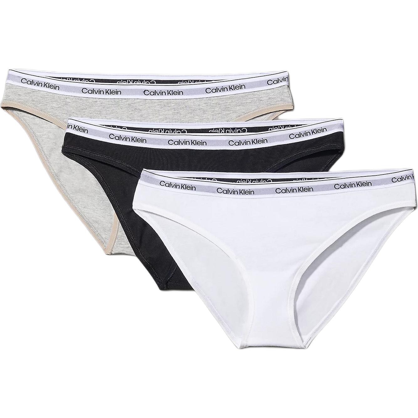 Женские трусы CALVIN KLEIN BIKINI 3PK (разноцветные)