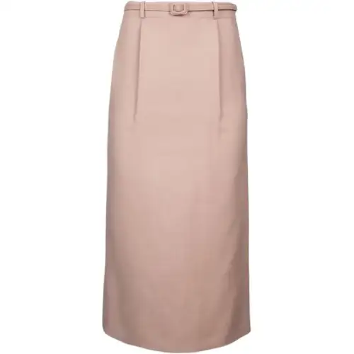 DIOR Casual Long Skirt Women's Pink