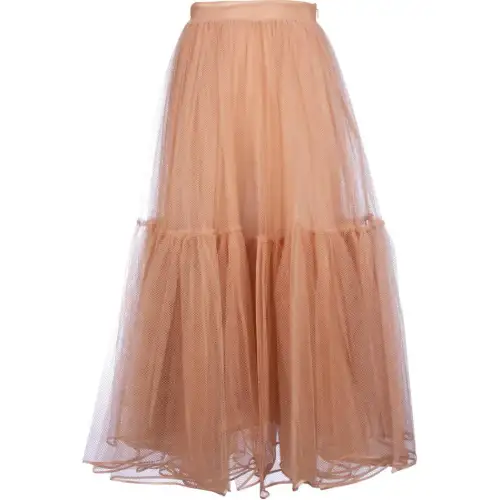 DIOR Casual Long Skirt Women's Beige