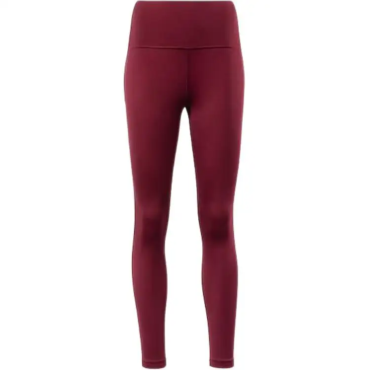 Reebok Lux Perform Leggings Sports Pants Women's Classic Chestnut