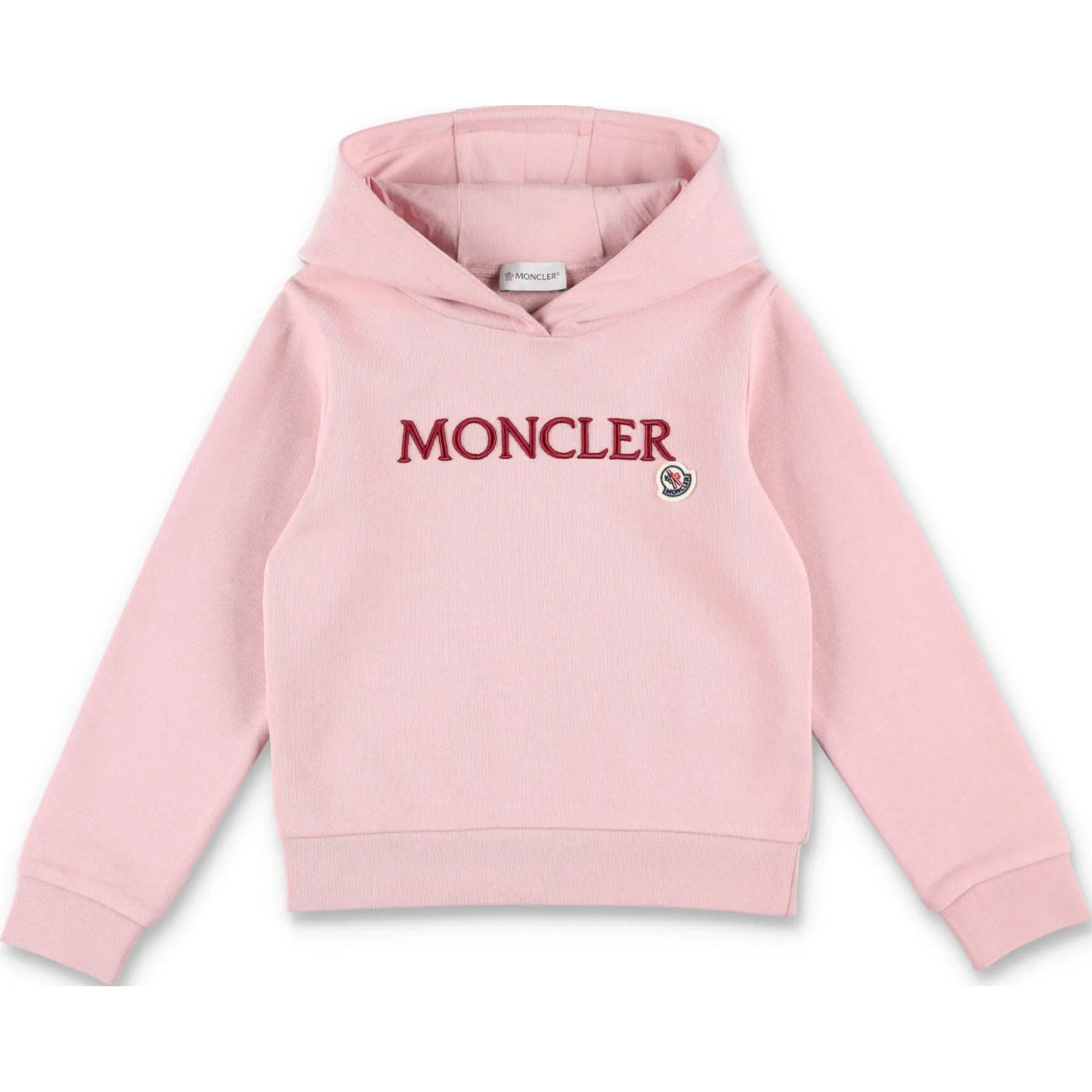 Детское худи Moncler (розовое)
