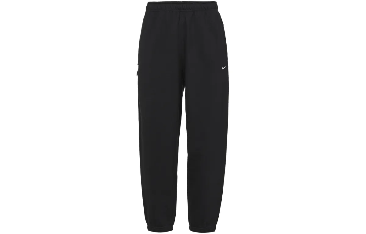 Nike Solo Swoosh Men's Fleece Trousers Black