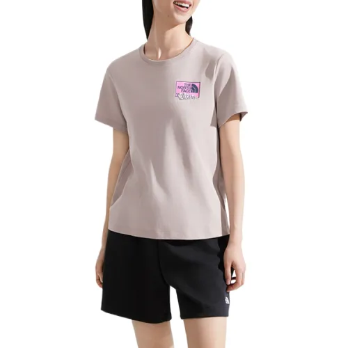 THE NORTH FACE Regular T Shirt Women's Purple