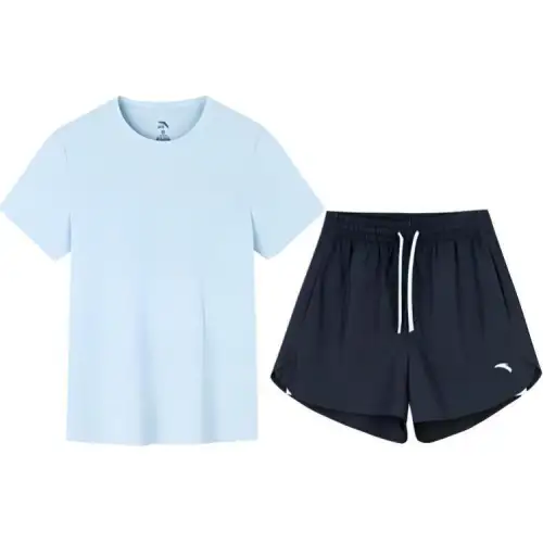 Anta Fitness Set Women's Dream Shadow Blue / Basic Black