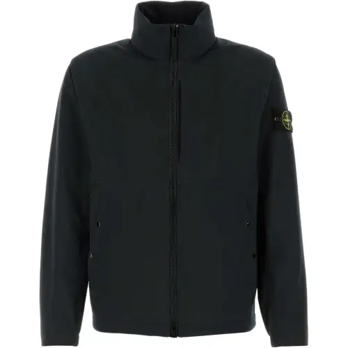 STONE ISLAND Jackets & Coats Men's Black