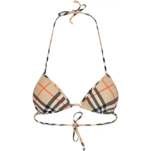 Burberry Check bikini top