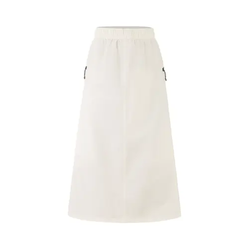 THE NORTH FACE Urban Exploration SS25 Casual Long Skirt Women's Dune White