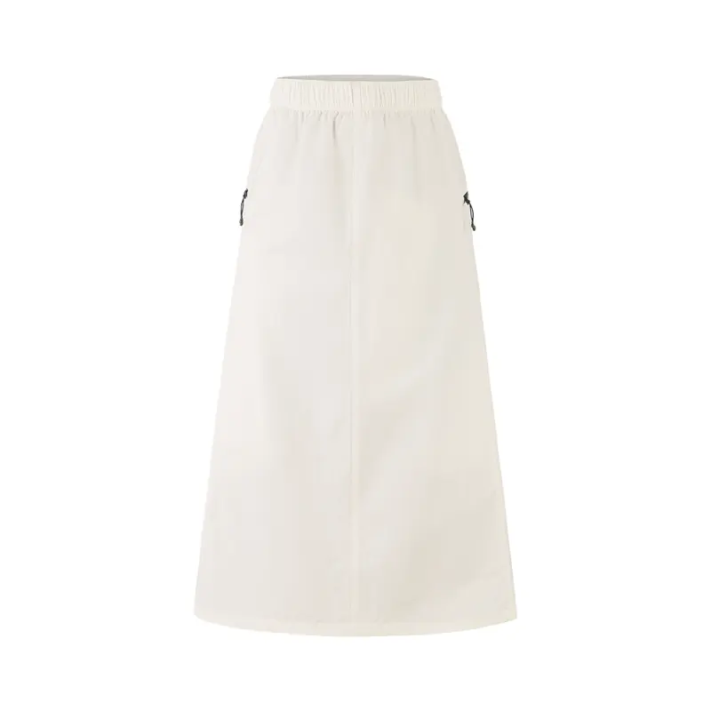 THE NORTH FACE Urban Exploration SS25 Casual Long Skirt Women's Dune White