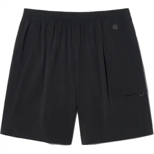 FILA Cargo Shorts Unisex Black Thin