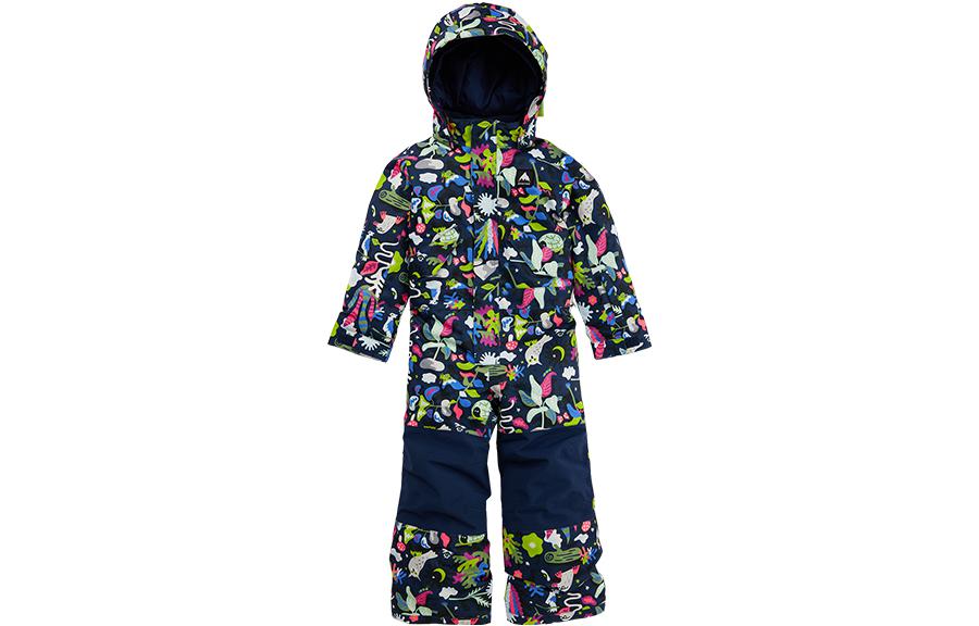 Burton, children's ski breathable keep warm quick dry ski suit, print