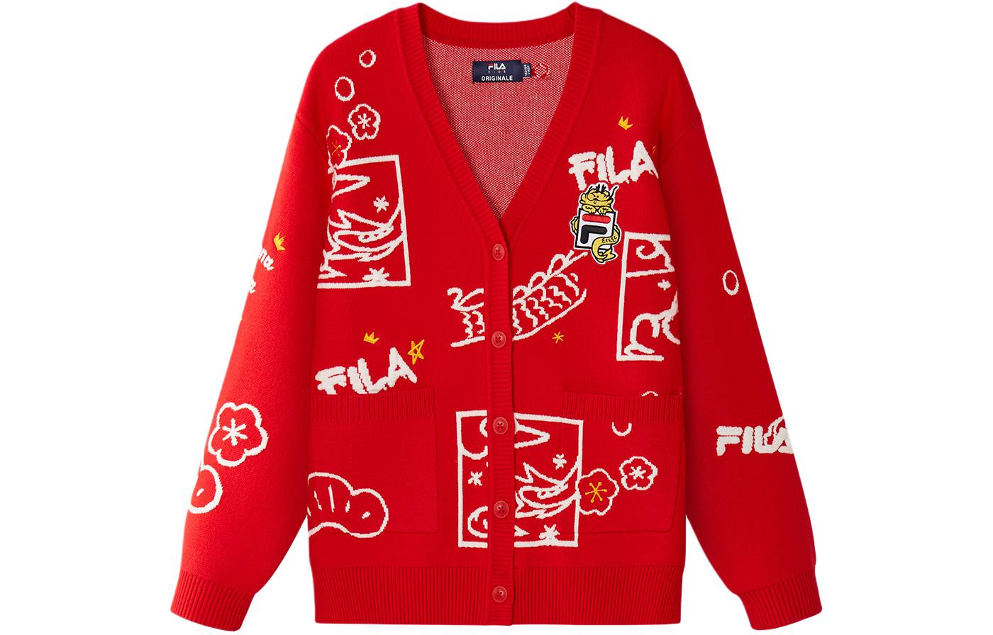 Детский кардиган Fila Kids (красный)