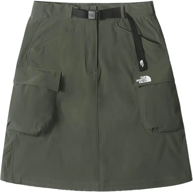 THE NORTH FACE Cargo Short Skirts Women's Gray Brown Green
