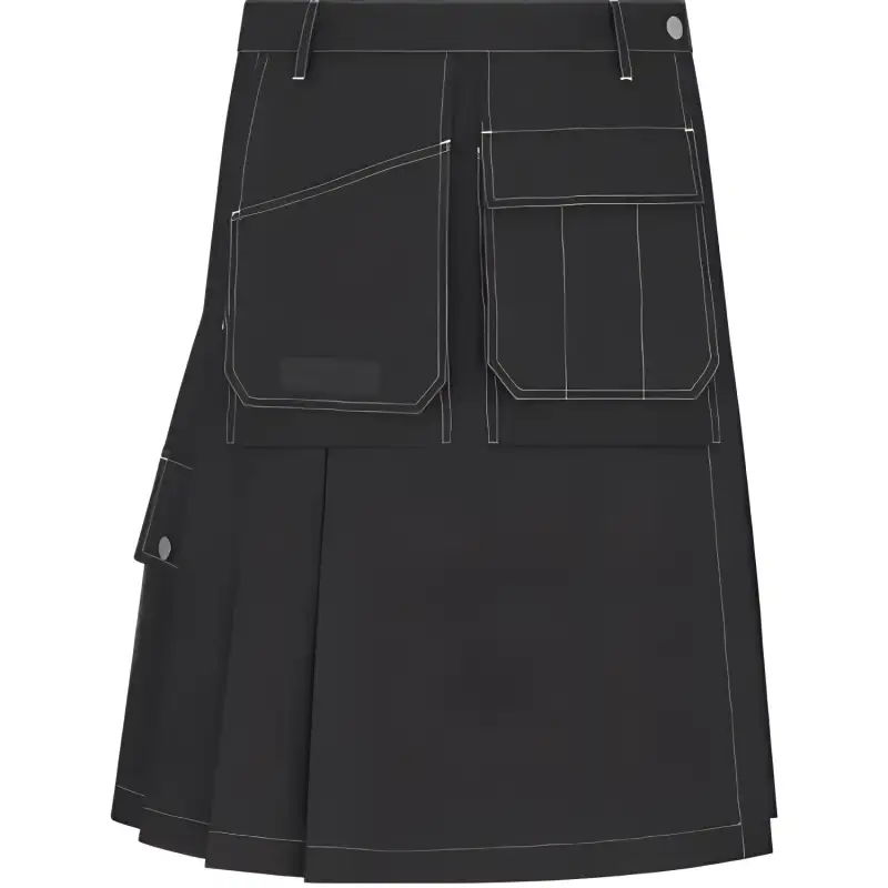DIOR SS25 Casual Long Skirt Women's Black