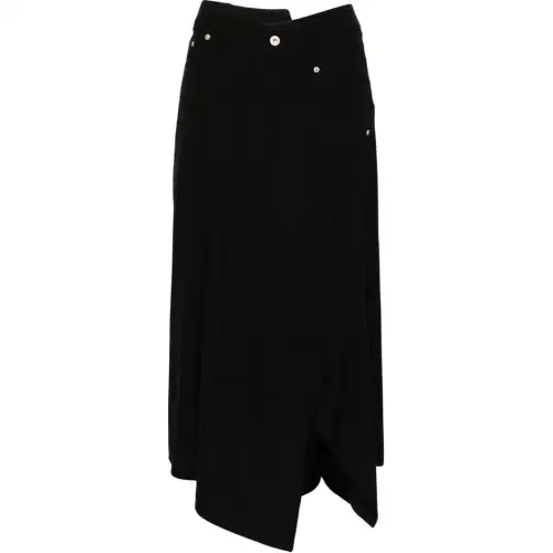 LOEWE Asymmetric Midi Skirt