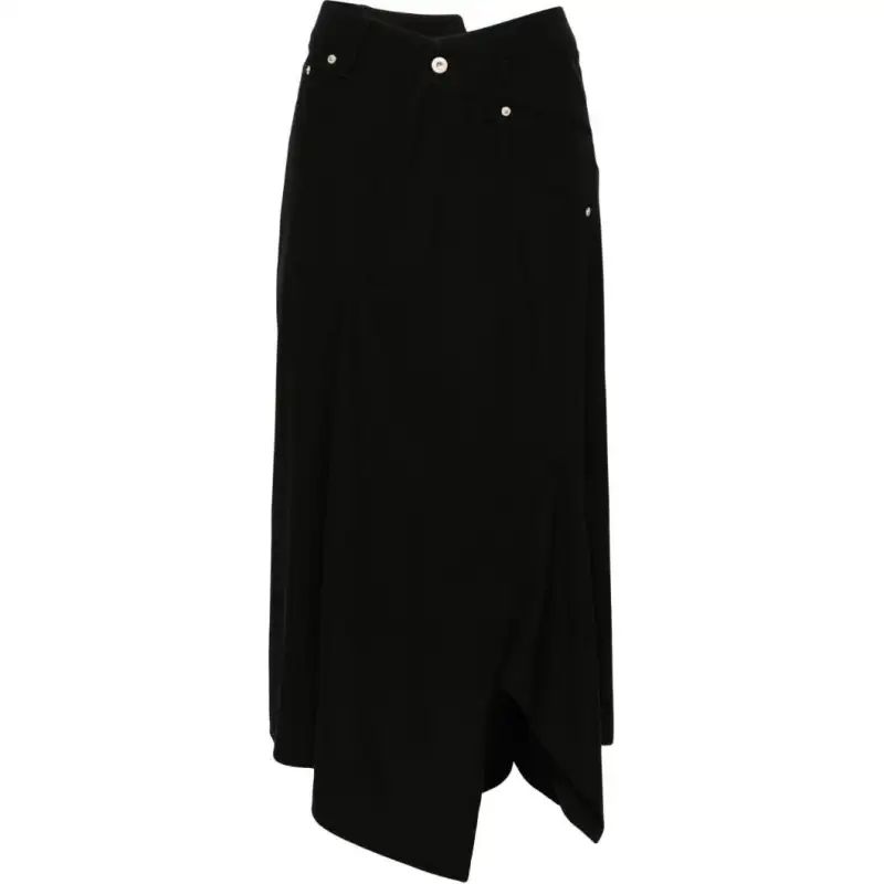 LOEWE Asymmetric Midi Skirt