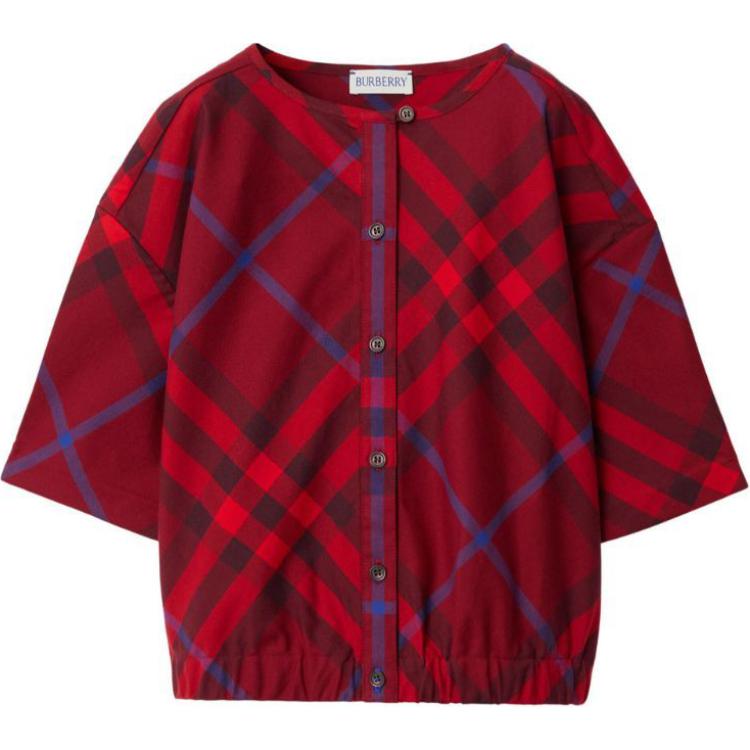 Рубашка Burberry Burberry FW23 (красная)