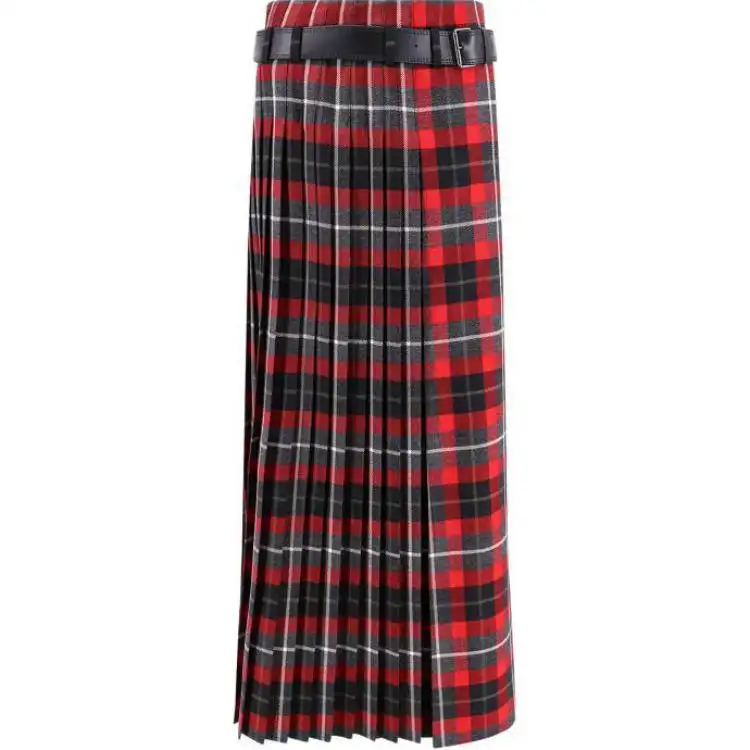 DIOR Casual Long Skirt Women's Red
