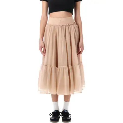 Adidas Originals Waistband Tulle Maxi Skirt