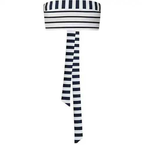 Lv Nautical Stripes Bandeau Bikini Top