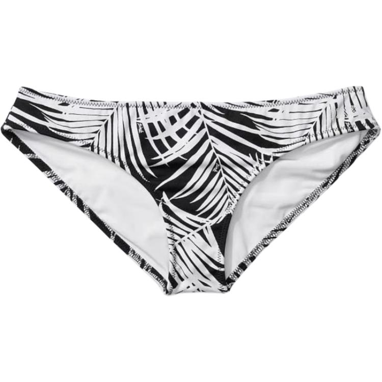 Victoria’s Secret Swimming Shorts Women’s Black White Leaf