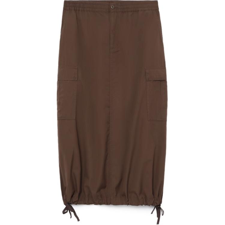 Женская юбка Carhartt (коричневая)