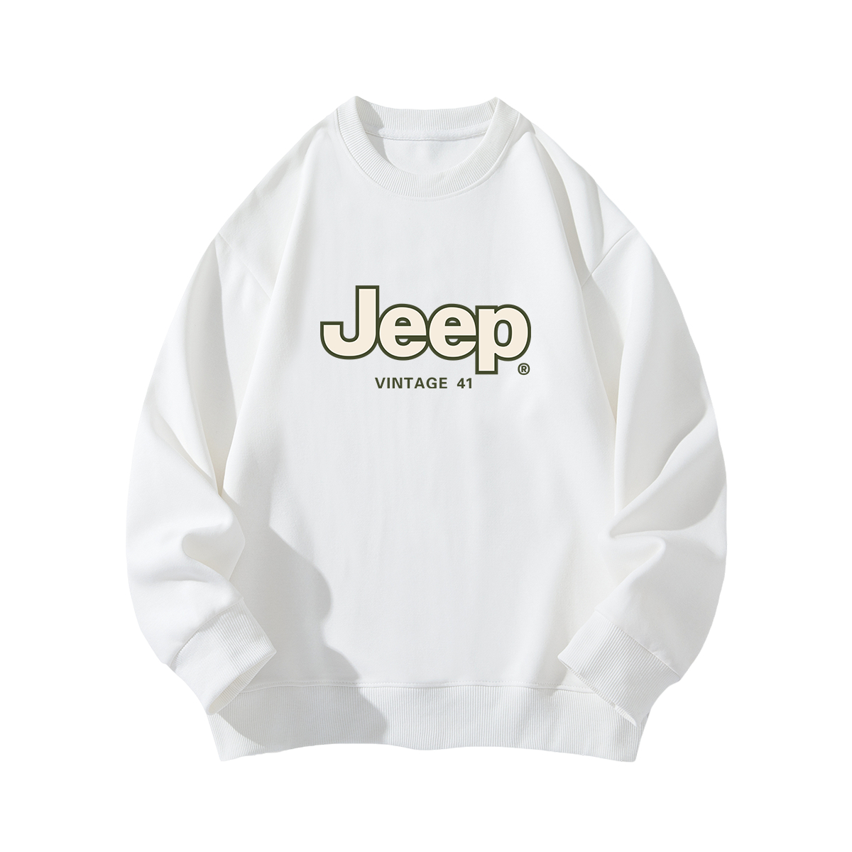 Худи Jeep трикотажное (серое)