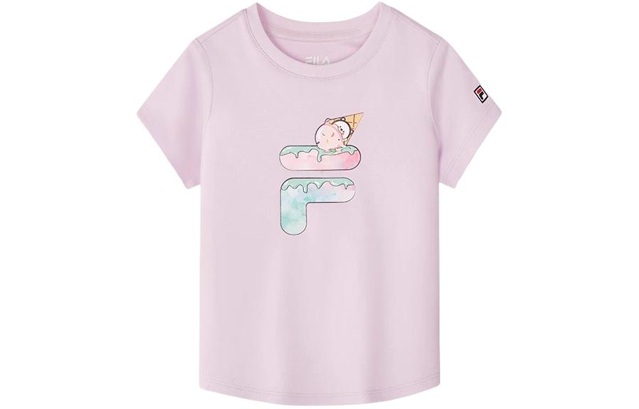Детская футболка Fila Kids T-Shirt (фиолетовая)