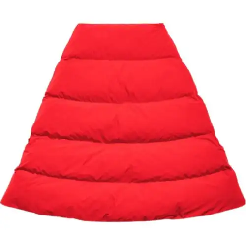 Balenciaga FW24 Casual Long Skirt Regular Fit Women's Red